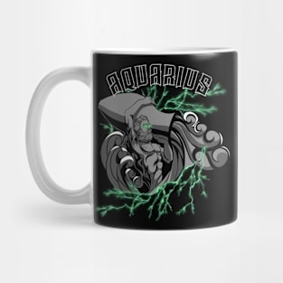 Lightning Aquarius (Green) Mug